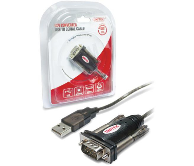 Unitek Adapter USB - RS-232 - 330877 - zdjęcie